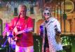 Jack Worthington called up Lisa for some percussion help at Bourbon Street on Memorial Day.